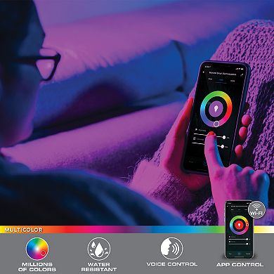 Monster 32.8-ft. Mobile App Controlled Smart Outdoor LED Light Strip