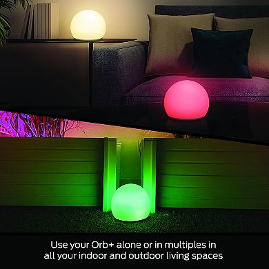 Monster 7" Outdoor Color Flow Portable Smart LED Light Orb