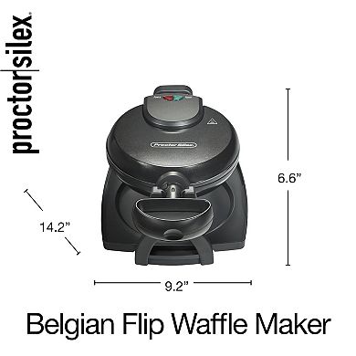 Proctor Silex Flip Belgian Waffle Maker