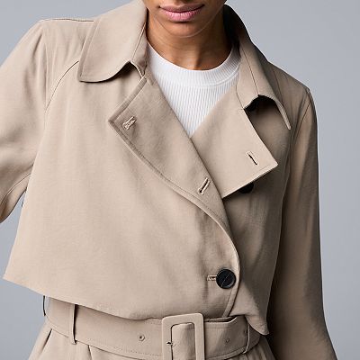 Women s Simply Vera Vera Wang Trench Coat