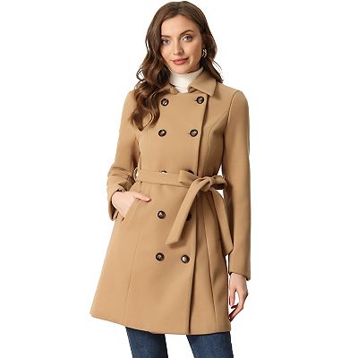 Double breasted winter coat best sale