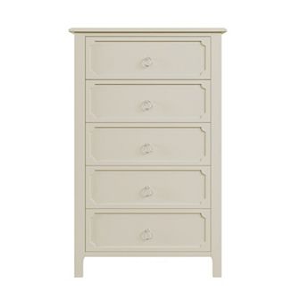 Modern Luxury Multi-Functional Island Vanity Dresser and Storage Cabinet with Glass Tabletop