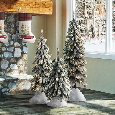 Lightly Flocked Alpine Tree