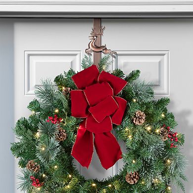 Adapt™ Adjustable Wreath Hanger with Reindeer Icon