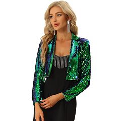 Sequin open store front jacket