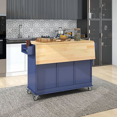 Merax Mobile Kitchen Island and Carts