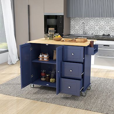 Merax Mobile Kitchen Island and Carts