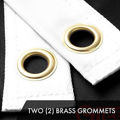 G128 Pirate (Jolly Roger) - Swords 20x30 In Embroidered Polyester Flag, Brass Grommets