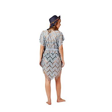 Boho Inspired Ladies Beach Cover-Up Dress - Stylish and Versatile for Comfort at Pool or Beach