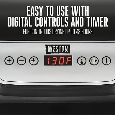 Weston 10-Tray Digital Food Dehydrator