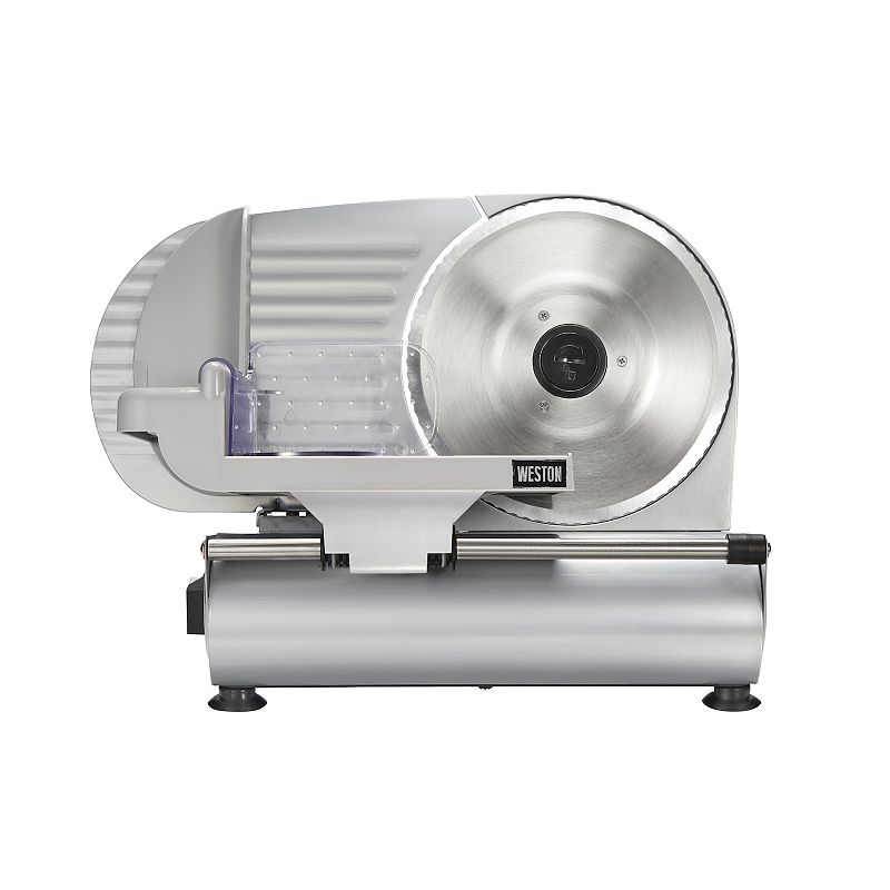 Weston - 9" Electric Food Slicer - Stainless Steel