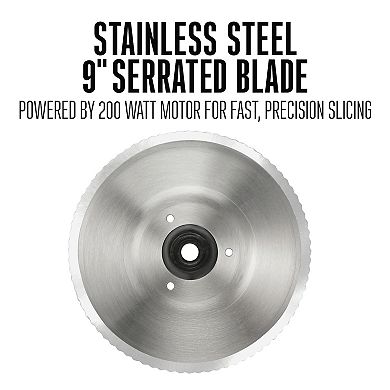 Weston 9" Electric Meat Slicer