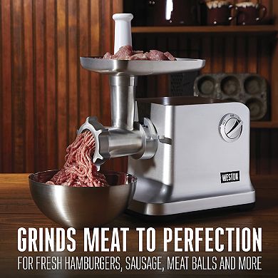 Weston #12 Electric Meat Grinder & Sausage Stuffer