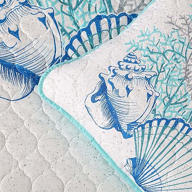 Caribbean Joe 3-Piece Coastal Bedspread Set