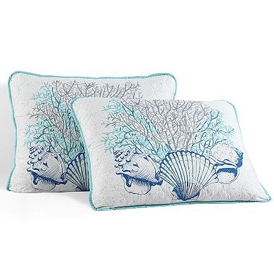 Caribbean Joe 3-Piece Coastal Bedspread Set