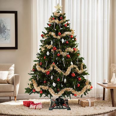Ventray Christmas Tree Stand with Water Reservoir, Tree Base Holder for Real Trees