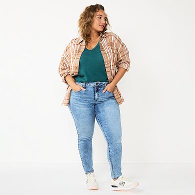 Juniors' Plus Size SO® Low Rise Jeggings