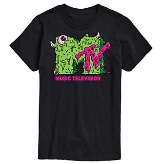 Big & Tall MTV Slime Logo Graphic Tee