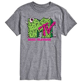 Big & Tall MTV Slime Logo Graphic Tee