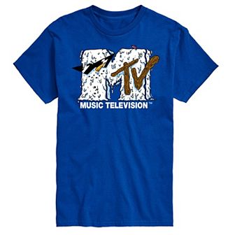 Big & Tall MTV Snowman Logo Graphic Tee
