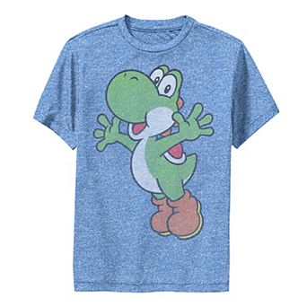Boys 8-20 Nintendo Super Mario Bros Yoshi Excited Graphic Tee