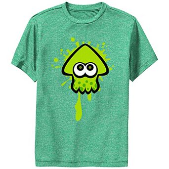 Boys 8-20 Nintendo Splatoon Green Squid Graphic Tee