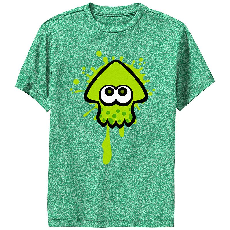 Boys 6-20 Nintendo Splatoon Green Squid Graphic Tee, Boy's, 