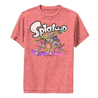 Boys 8-20 Nintendo Splatoon Team Fighting Mode Graphic Tee