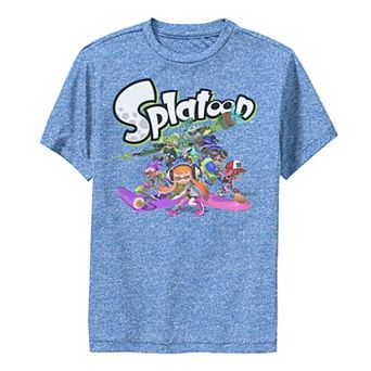 Boys 8-20 Nintendo Splatoon Team Fighting Mode Graphic Tee