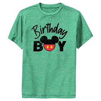 Disney's Mickey Mouse Boys 8-20 Birthday Boy Graphic Tee