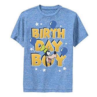 Disney's Mickey Mouse Boys 8-20 Classic Goofy Birthday Boy Graphic Tee