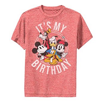 Disney's Mickey Mouse & Friends Boys 6-20 It's My Birthday Graphic Tee