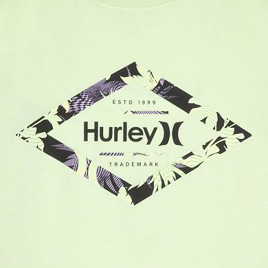 Boys 8-20 Hurley Floral Diamond Graphic Tee