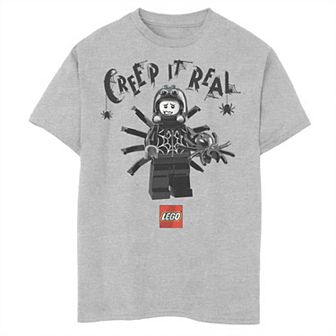 Boys LEGO Iconic Halloween Creep It Real Spider Costume Graphic Tee