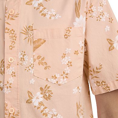 Boys 8-20 Hurley Floral Woven Polo