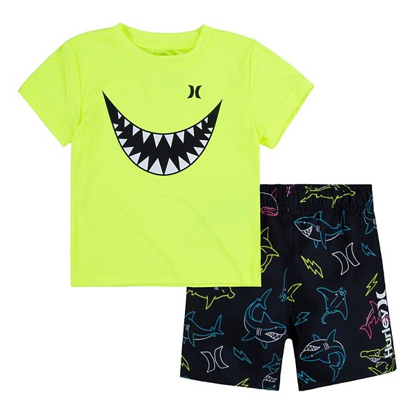 Baby & Toddler Boys Hurley Shark Bait UPF 50+ H2O-Dri Rash