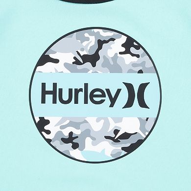 Baby & Toddler Boys Hurley UPF 50+ H2O-Dri Camo Swim Top and Swim Trunks Set