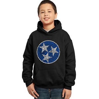 Tennessee Tristar - Boy's Word Art Hooded Sweatshirt