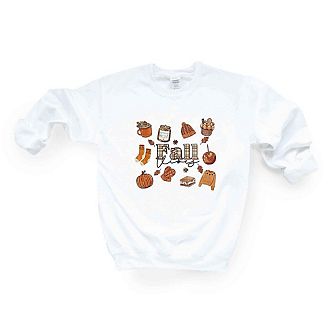 Plaid Fall Vibes Collage Sweatshirt