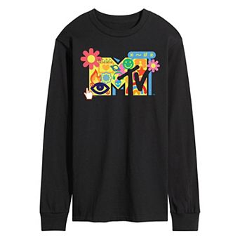 Men's MTV Y2K Logo Long Sleeve Graphic Tee