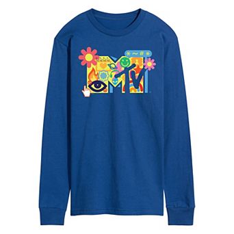 Men's MTV Y2K Logo Long Sleeve Graphic Tee