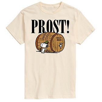 Men's Peanuts Prost! Snoopy Root Beer Graphic Tee
