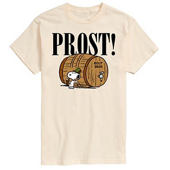 Men's Peanuts Prost! Snoopy Root Beer Graphic Tee