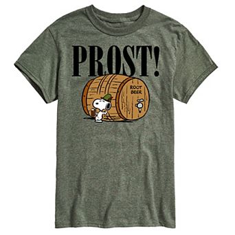 Men's Peanuts Prost! Snoopy Root Beer Graphic Tee