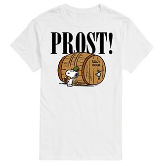 Men's Peanuts Prost! Snoopy Root Beer Graphic Tee