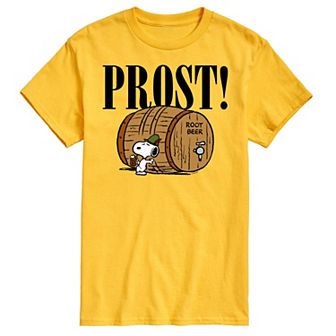 Men's Peanuts Prost! Snoopy Root Beer Graphic Tee