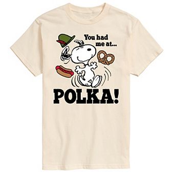 Men's Peanuts You Had Me At Polka Graphic Tee