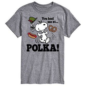 Men's Peanuts You Had Me At Polka Graphic Tee
