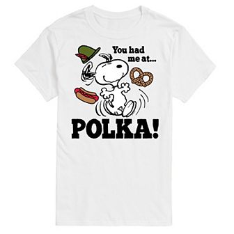 Men's Peanuts You Had Me At Polka Graphic Tee