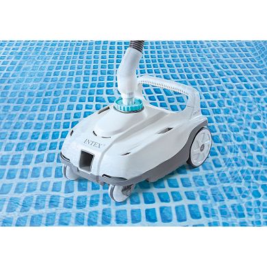 Intex ZX100 Automatic Pressure Side Swimming Pool Cleaner w/Hose & Converter